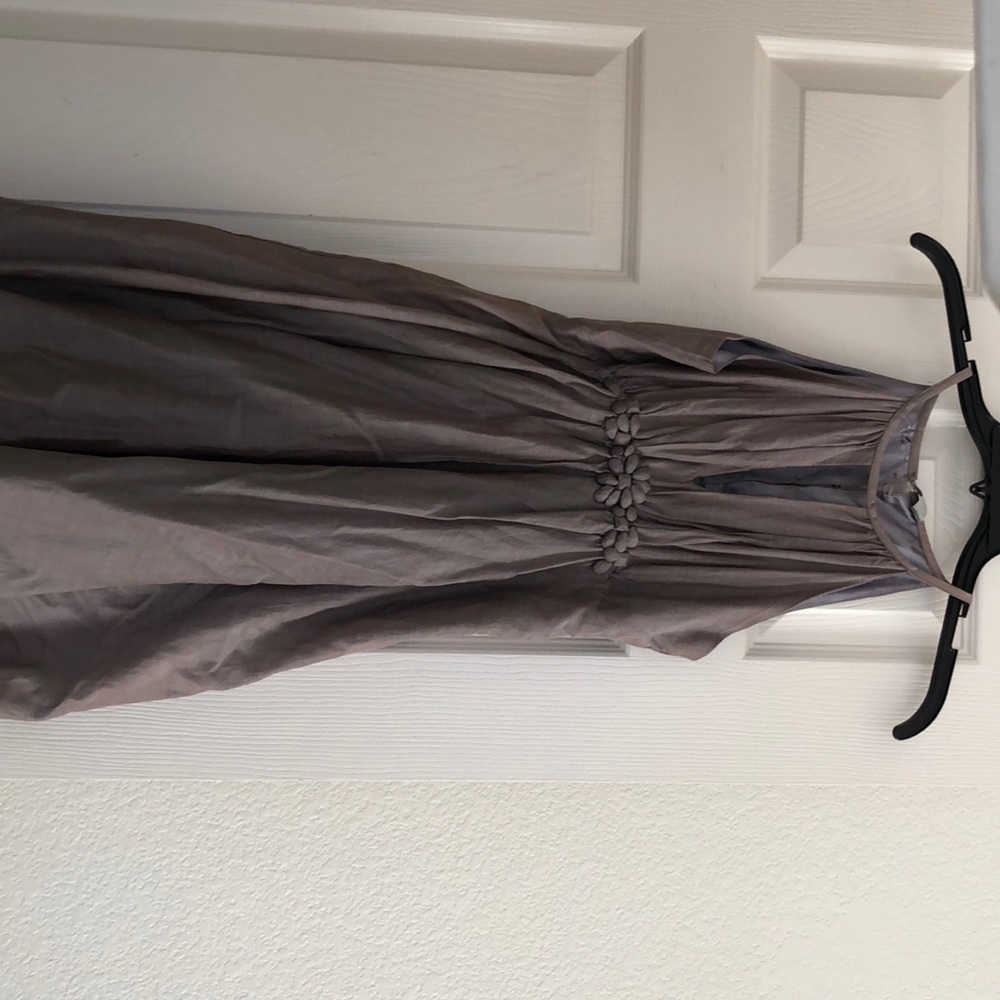 Silver gray dress